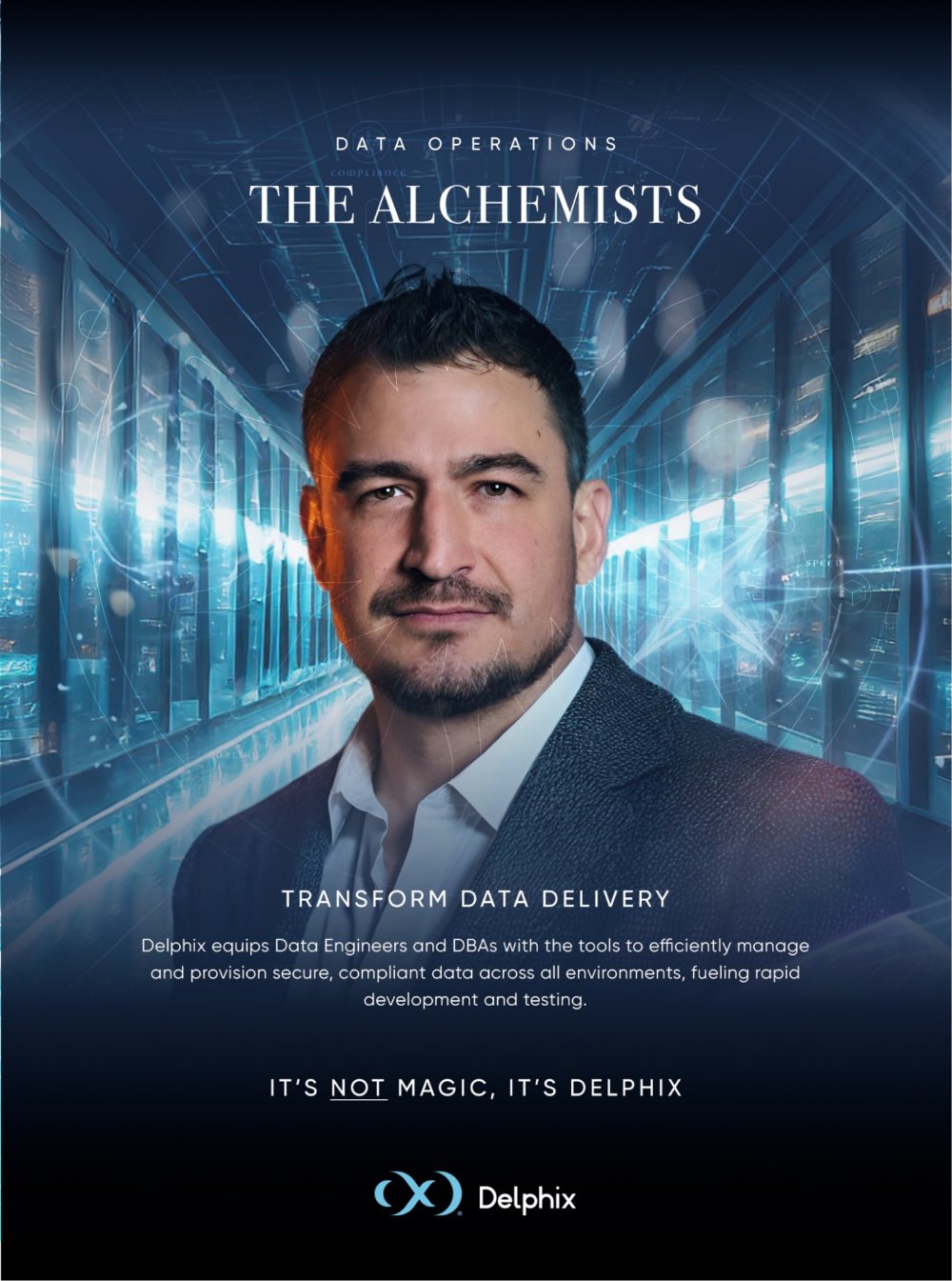 Delphix vertical campaign key visual